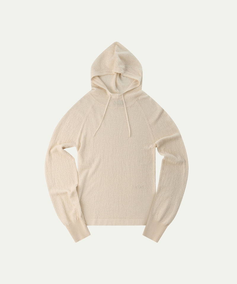 AA2001 Relaxed Washable Knit Hoodie_Cream