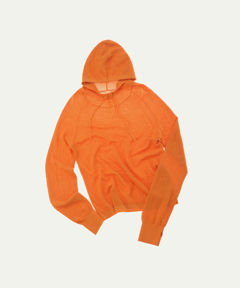 AA2001 Relaxed Washable Knit Hoodie_Orange