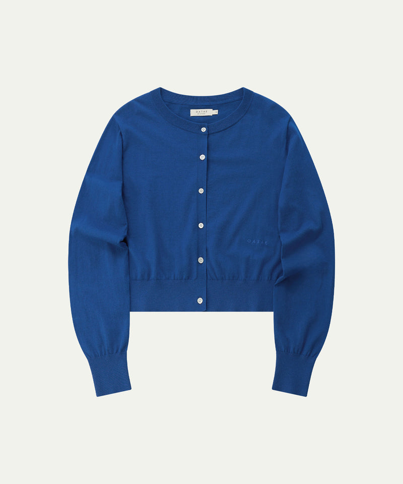 AA2003 Relaxed Washable Knit Cardigan_Blue