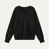 AA5001 Wool Flex V-neck Jersy_Black