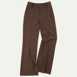 AA7001 Relaxed Bootscut Trousers_Brown