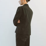 AA1001 Shoulder pleats PF Jacket_Black