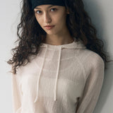 AA2001 Relaxed Washable Knit Hoodie_Cream
