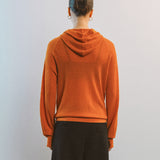 AA2001 Relaxed Washable Knit Hoodie_Orange