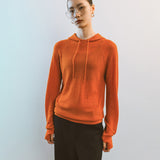 AA2001 Relaxed Washable Knit Hoodie_Orange