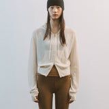 AA2002 Relaxed Washable Knit Zip-up Hoodie_Cream