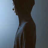 AA2002 Relaxed Washable Knit Zip-up Hoodie_Melange gray