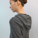 AA2002 Relaxed Washable Knit Zip-up Hoodie_Melange gray