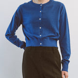 AA2003 Relaxed Washable Knit Cardigan_Blue