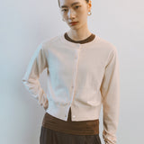 AA2003 Relaxed Washable Knit Cardigan_Light pink