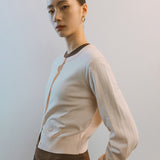 AA2003 Relaxed Washable Knit Cardigan_Light pink