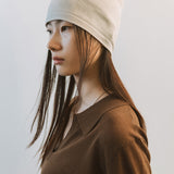 AA2006 Washable easy beanie_Light beige
