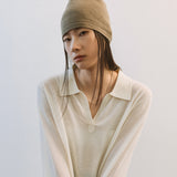 AA2006 Washable easy beanie_Khaki
