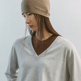 AA2006 Washable easy beanie_Khaki