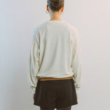 AA5001 Wool Flex V-neck Jersy_Ivory