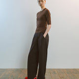 AA5006 Flow wool Jersy_Brown