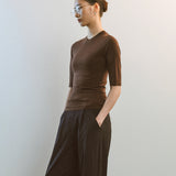 AA5006 Flow wool Jersy_Brown