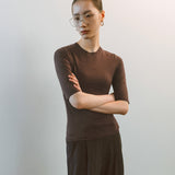 AA5006 Flow wool Jersy_Brown