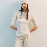 AA5006 Flow wool Jersy_Ivory