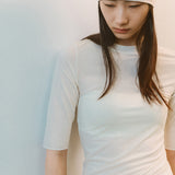 AA5006 Flow wool Jersy_Ivory