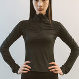 AA5007 AIR Half-zip Jersy_Black