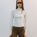 AA5007 AIR Half-zip Jersy_Cream