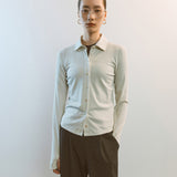 AA5009 Easy Jersy Cardigan_Light mint