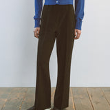 AA7001 Relaxed Bootscut Trousers_Black