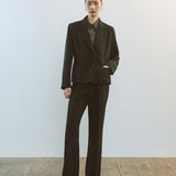 AA7001 Relaxed Bootscut Trousers_Black