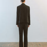 AA7001 Relaxed Bootscut Trousers_Black