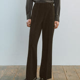 AA7001 Relaxed Bootscut Trousers_Black