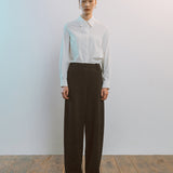 AA7002 Relaxed Twist Trousers_Black