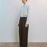 AA7002 Relaxed Twist Trousers_Black
