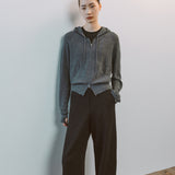 AA7002 Relaxed Twist Trousers_Black