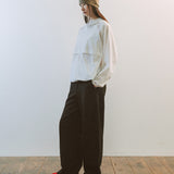 AA7002 Relaxed Twist Trousers_Black
