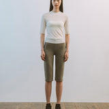 AA7005 Active Capri Pants_Khaki
