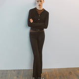 AA7006 Active Bootscut Pants_Black