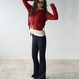 AA7006 Active Bootscut Pants_Black