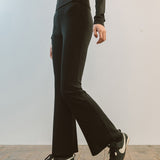 AA7006 Active Bootscut Pants_Black