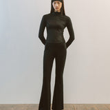 AA7006 Active Bootscut Pants_Black