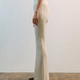 AA7006 Active Bootscut Pants_Light beige