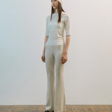 AA7006 Active Bootscut Pants_Light beige
