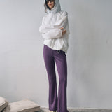AA7006 Active Bootscut Pants_Purple
